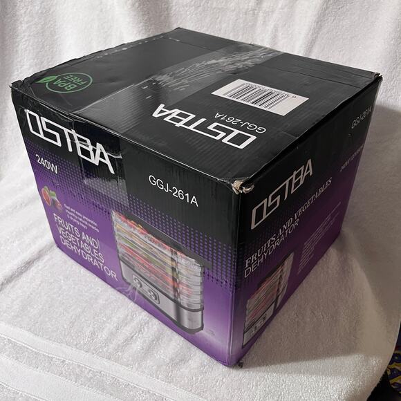 OSTBA Food Dehydrator GGJ-261A New Open Box - Picture 7 of 10
